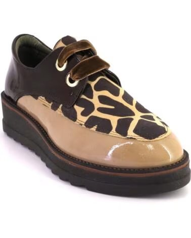 CHAUSSURES À LACETS POUR FEMME NIVAL PILAR005 MARRON