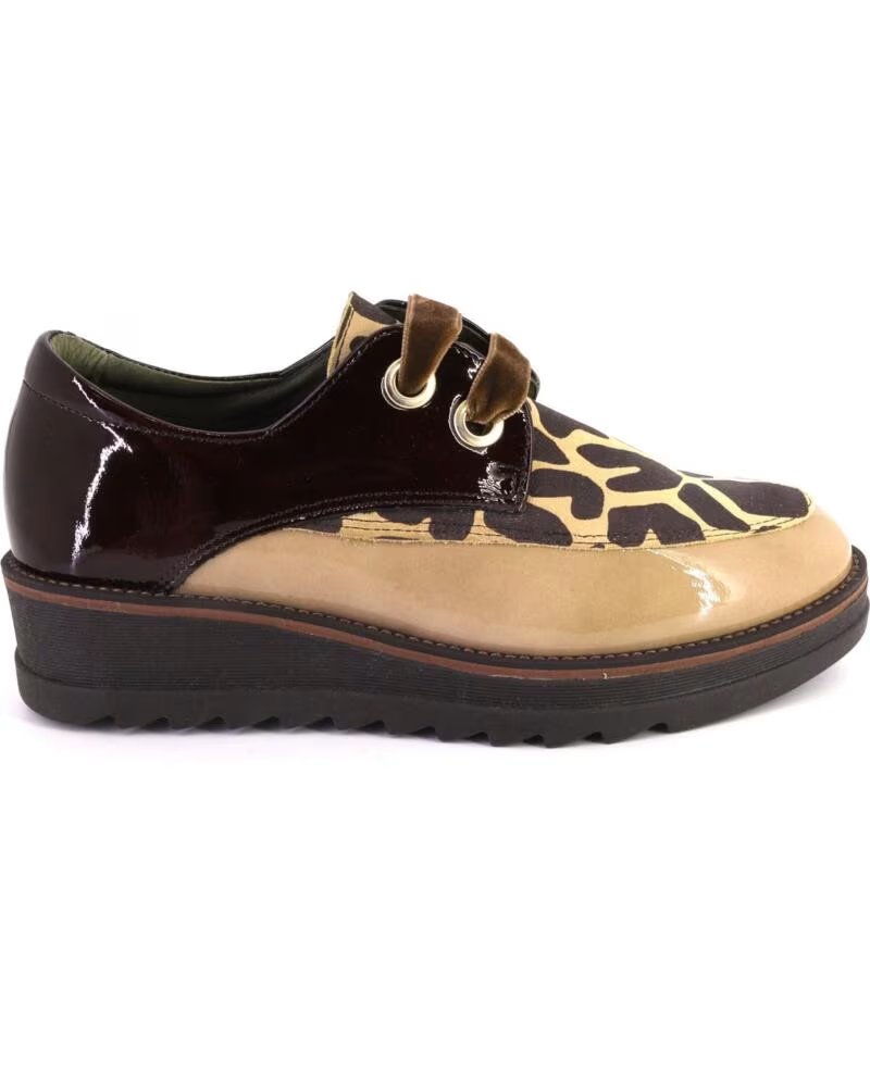 CHAUSSURES À LACETS POUR FEMME NIVAL PILAR005 MARRON