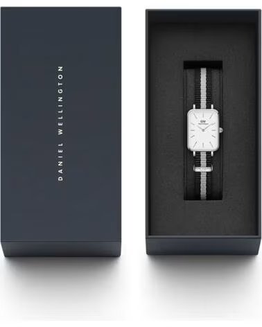 MONTRE DANIEL WELLINGTON DW00100676 CARRÉE NEGRO