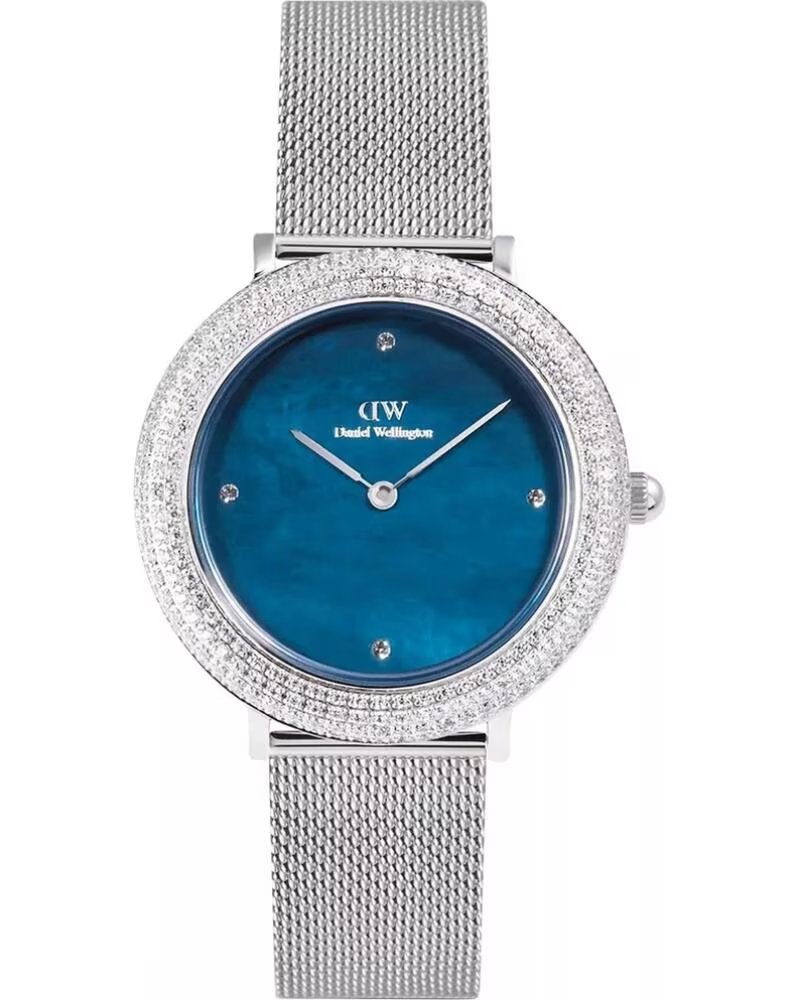 MONTRE DANIEL WELLINGTON DW00100825 ARGENTÉE CADRAN BLEU GRIS