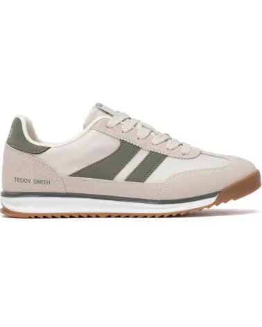 FREIZEITSCHUHE TEDDY SMITH 121021 BEIGE UND GRÜN