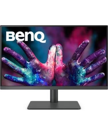 BENQ Monitor led 27 pulgadas pd2705u ips - 4k uhd - hdr10 - hdmi - dp - usb 3 2 - usb tipo b - usb tipo c - 60hz - 5ms - regulab