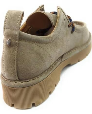 CHAUSSURES P99 À LACETS EN NUBUCK BEIGE POUR HOMME ET FEMME BEIG