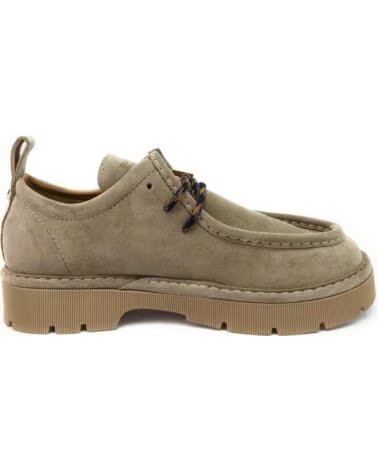 CHAUSSURES P99 À LACETS EN NUBUCK BEIGE POUR HOMME ET FEMME BEIG