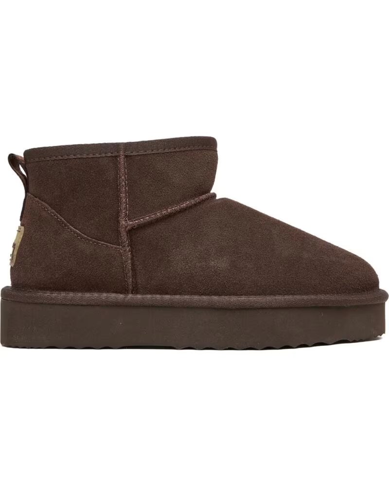 BOTINES DE ANTE PEPE JEANS DISSY YOUNG MARRON