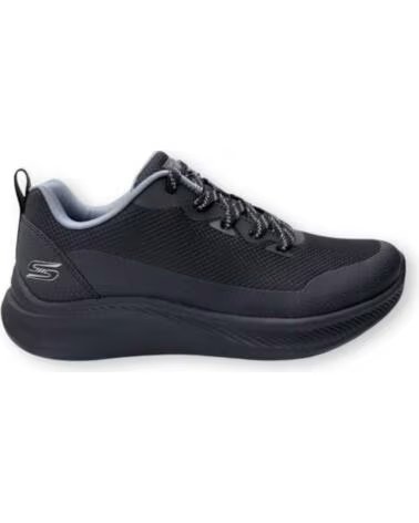 SKECHERS Zapatillas Bobs Sport Moda Flex en negro para mujer BLACK SYNTHETIC-TEXTILE