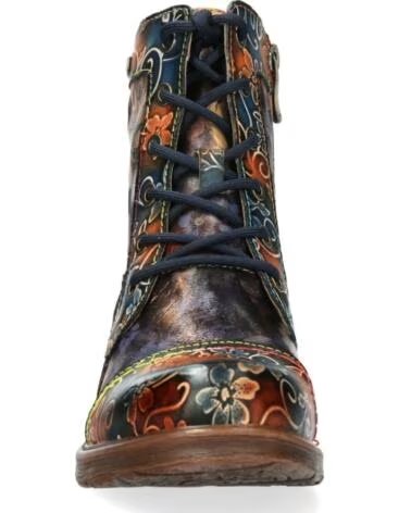 BOTINES DE PIEL LAURA VITA ANITAO-11 AZUL