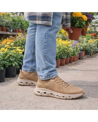 SKECHERS BOBS ARC WAVES REMIX FEEL GROUNDED MARRON