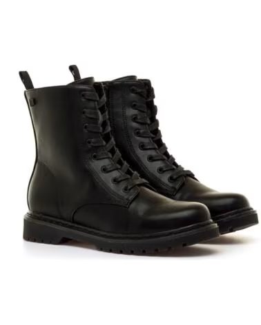 MTNG Botines Planos Mujer Mustang Storm Low Negro NEGRO