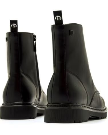 MTNG Botines Planos Mujer Mustang Storm Low Negro NEGRO