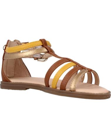 Sandalen für Mädchen GEOX J SANDAL KARLY GIRL MARRON