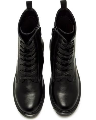 MTNG Botines Planos Mujer Mustang Storm Low Negro NEGRO