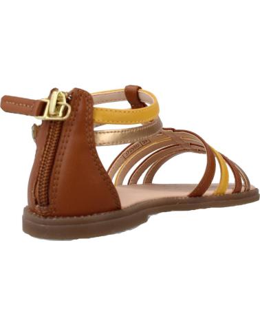 Sandalen für Mädchen GEOX J SANDAL KARLY GIRL MARRON