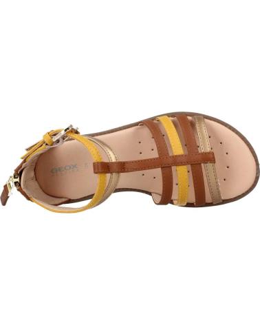 Sandalen für Mädchen GEOX J SANDAL KARLY GIRL MARRON