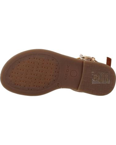 Sandalen für Mädchen GEOX J SANDAL KARLY GIRL MARRON