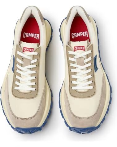 CAMPER DRIFT TRAIL K100864 ZAPATILLAS DEPORTIVAS CASUAL CREMA AZUL CREAMBLUE055