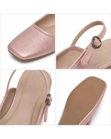 MONTEVITA LUCCAZA SANDALI BASSI SLINGBACK ROSA PINK
