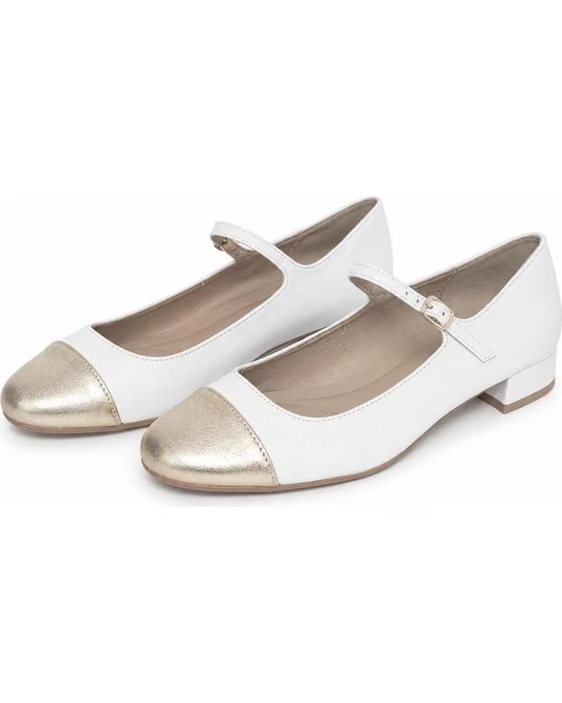 MONTEVITA CHAUSSURES BALLERINES MILANOZA BLANCHES WHITE