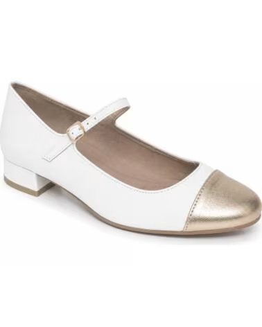 MONTEVITA CHAUSSURES BALLERINES MILANOZA BLANCHES WHITE
