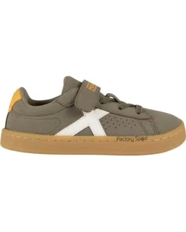 MUNICH MINI OPEN VCO KINDER SNEAKER KAKI WEISS KAKI-BLANCO