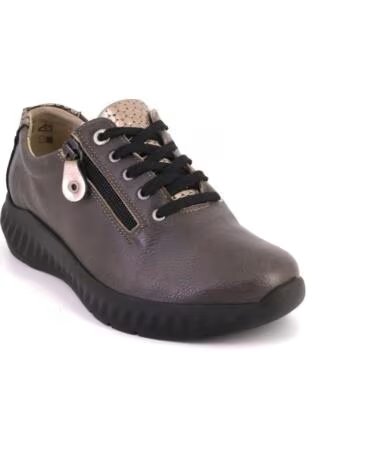 SUAVE 3758 CHAUSSURES FEMME TAUPE EN CUIR