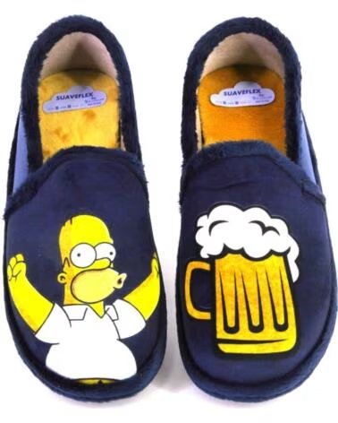 SUAVEFLEX 250-80 PANTOFOLE DA UOMO AZUL MARINO