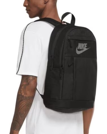 NIKE Mochila Elemental Backpack Negro Gris 21 Litros Dd0562-010 Backpack Bolsa Macuto NEGRO