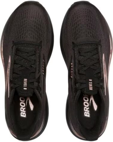 BROOKS Zapatillas Revel 8 Negro Rosa Gold 1204561B043 Running Mujer