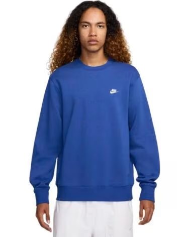 NIKE Sudadera Club Azul Hombre Fn3886-480 AZUL