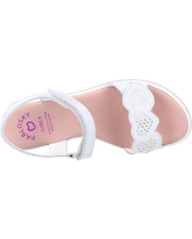 Sandales pour Fille PABLOSKY 494300 BLANCO