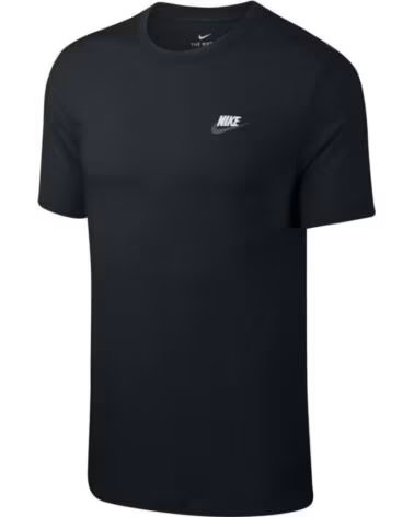 NIKE T-SHIRT CLUB SPORTSWEAR AR4997-014 NEGRO
