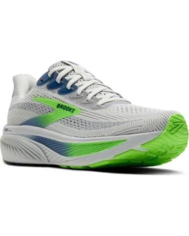 BROOKS Zapatillas Ghost 17 Gris Verde 1104421D454 BLANCO AMARILLO