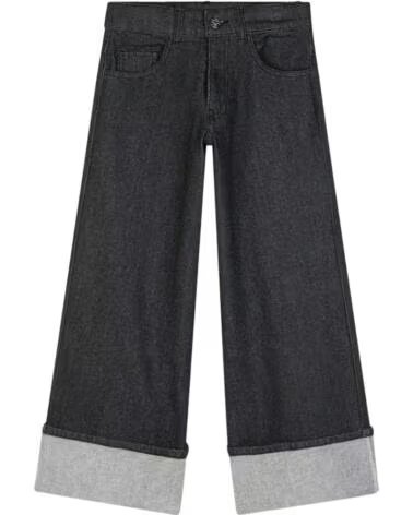 DKNY PANTALONES NINA EN COLOR TEJANO NEGRO