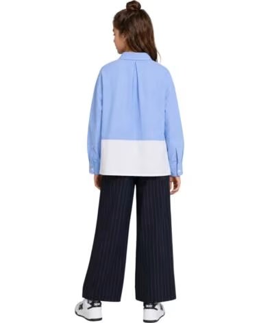 DKNY PANTALONES NINA MARINOS RAYAS MARINO