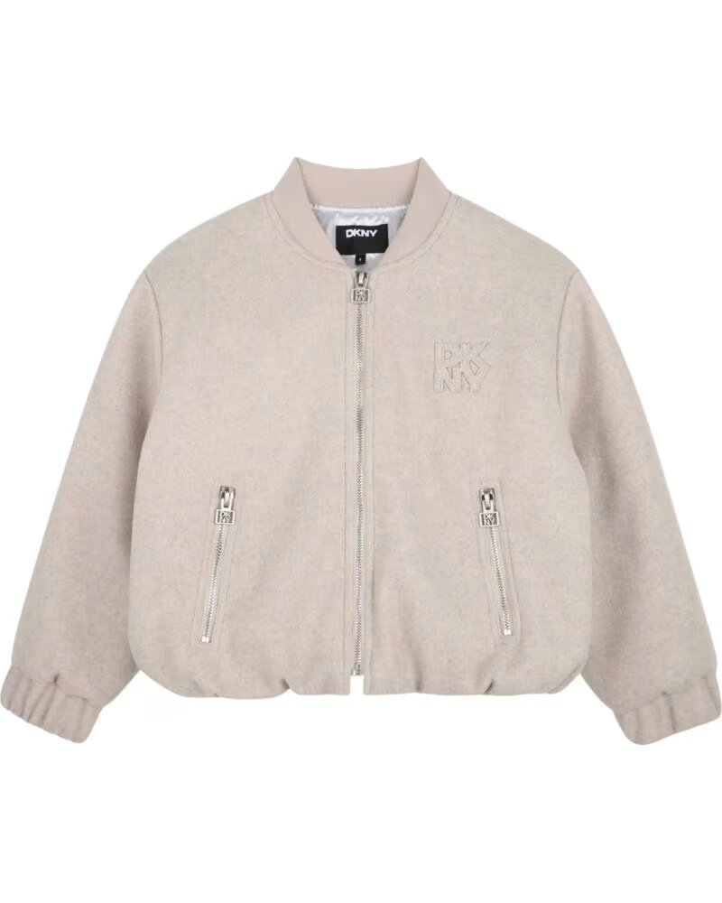 DKNY BLOUSON NINA COULEUR BEIG CHINE
