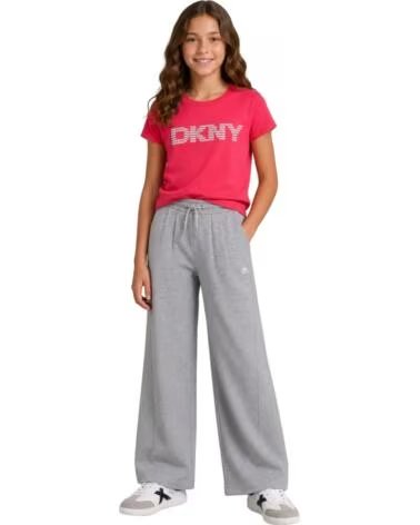 DKNY PANTALONES NINA GRIS CHINE