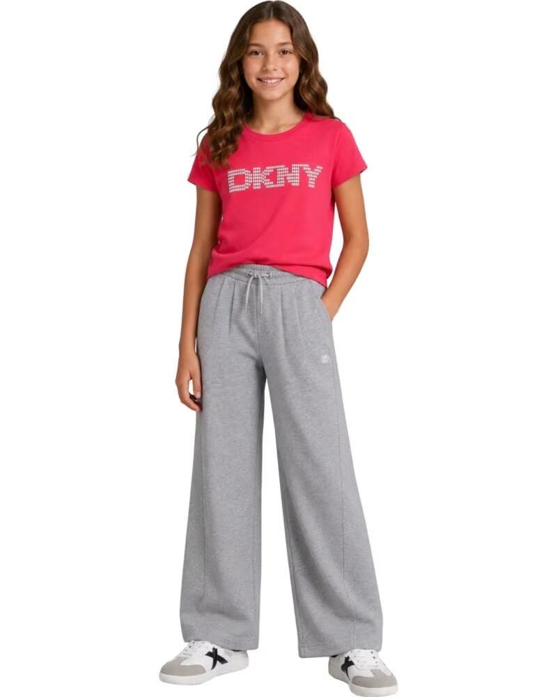 DKNY PANTALONES NINA GRIS CHINE