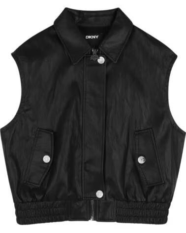 DKNY COLETE MENINA COURO SINTETICO NEGRO
