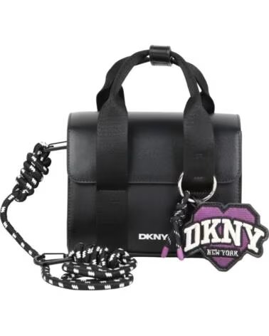 BOLSO DKNY DE MANO Y BANDOLERA NEGRO