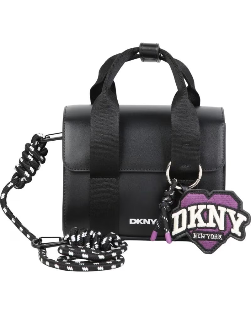 BOLSO DKNY DE MANO Y BANDOLERA NEGRO