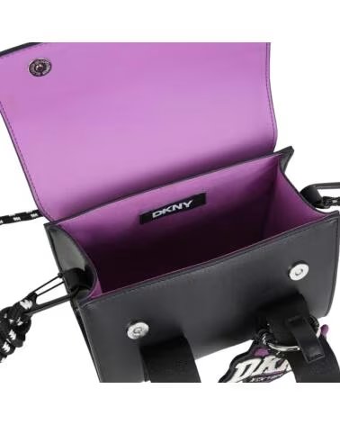 BOLSO DKNY DE MANO Y BANDOLERA NEGRO
