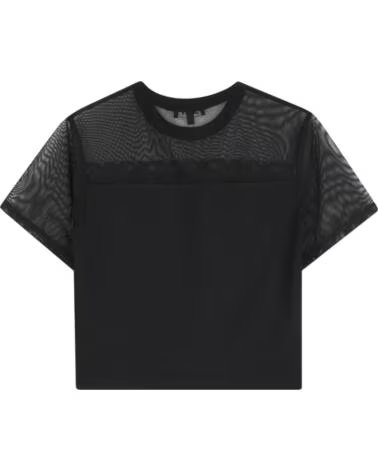 DKNY KURZARMSHIRT NINA SCHWARZ NEGRO