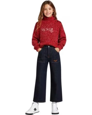 ZADIG & VOLTAIRE PULL NINA EN BORDEAU BURDEOS