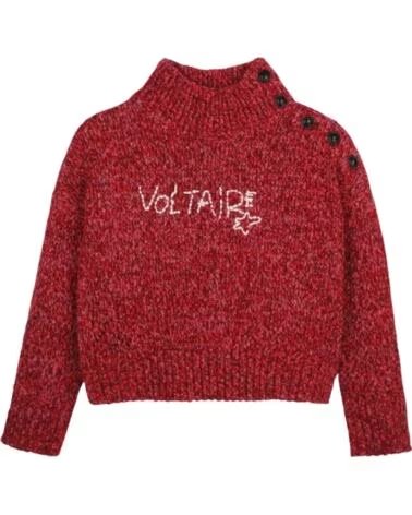 ZADIG & VOLTAIRE PULL NINA EN BORDEAU BURDEOS