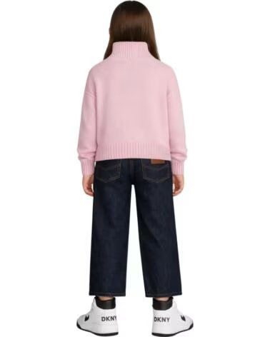ZADIG AND VOLTAIRE NINA MÄDCHEN PULLOVER MIT HERZ RUBOR ROSA CHINA