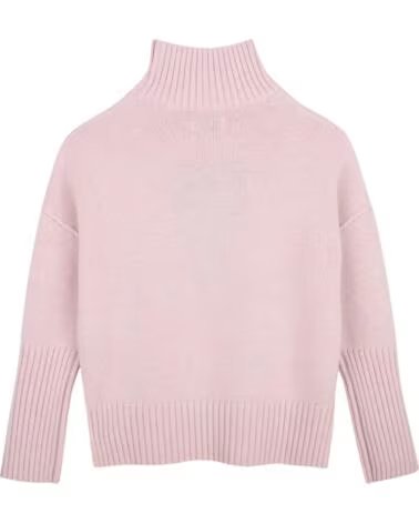 ZADIG AND VOLTAIRE NINA MÄDCHEN PULLOVER MIT HERZ RUBOR ROSA CHINA
