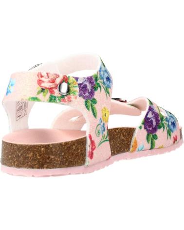 Sandali per Donna e Bambina PABLOSKY SANDALIA BIO FLORES GLITTER 498770 BLANCO