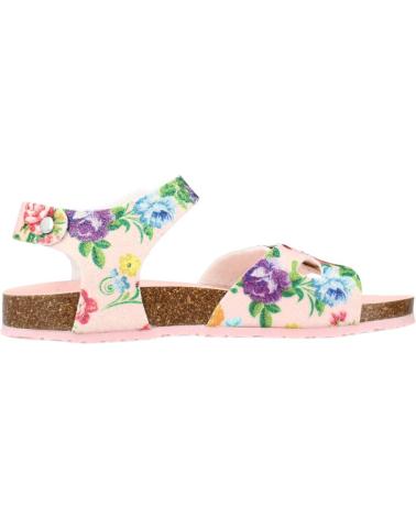 Sandali per Donna e Bambina PABLOSKY SANDALIA BIO FLORES GLITTER 498770 BLANCO