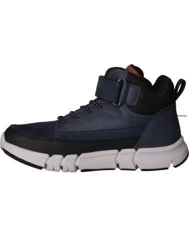 GEOX J369BA 032ME J FLEXYPER C4002 HIGH-TOP-SNEAKER IN MARINEBLAU - NAVY