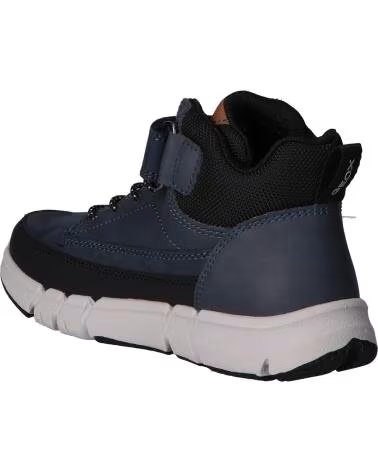 GEOX J369BA 032ME J FLEXYPER C4002 HIGH-TOP-SNEAKER IN MARINEBLAU - NAVY